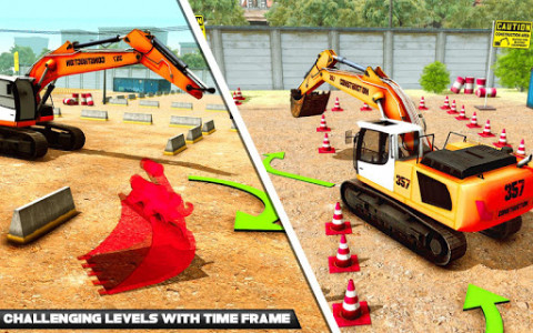 اسکرین شات برنامه Excavator Training 2020 | Heavy Construction Sim 3