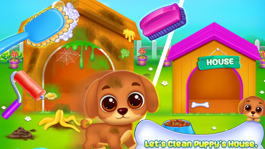 اسکرین شات 2 بازی Home cleaning game for girls