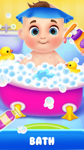 اسکرین شات 1 بازی Mom newborn babysitter care