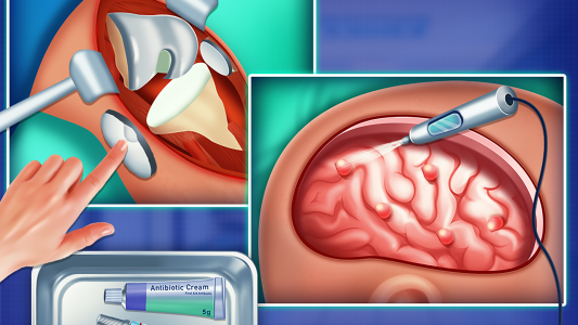اسکرین شات 1 بازی Virtual hospital operate
