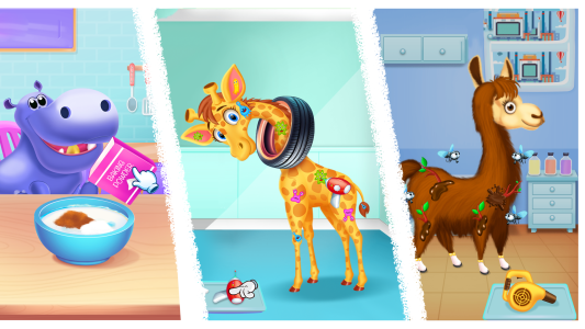 اسکرین شات 1 بازی Pet doctor care guide game