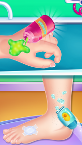 اسکرین شات بازی toe doctor game 1