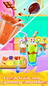 اسکرین شات بازی Ice slushy smoothie maker game 4