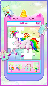 اسکرین شات 4 بازی Unicorn toy phone for girls