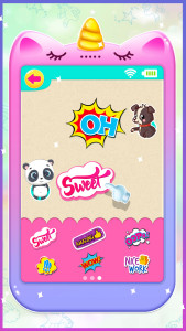 اسکرین شات 3 بازی Unicorn toy phone for girls