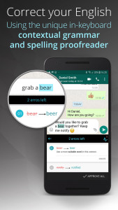 اسکرین شات 2 برنامه Ginger Keyboard - Emoji, GIFs