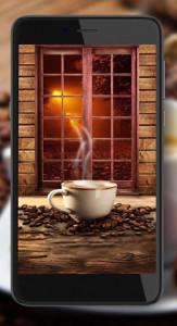 اسکرین شات برنامه Coffee live wallpaper 6