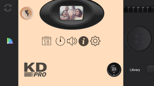 اسکرین شات برنامه KD Pro Disposable Camera 1