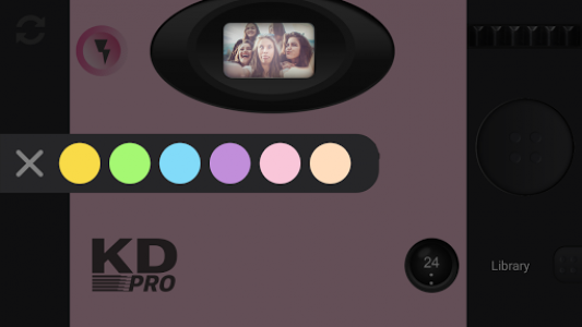 اسکرین شات برنامه KD Pro Disposable Camera 3