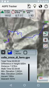 اسکرین شات برنامه A-GPS Tracker 3