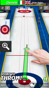 اسکرین شات بازی Curling 3D 1