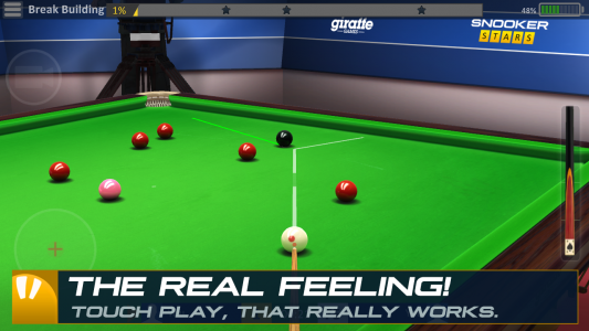 اسکرین شات بازی Snooker Stars - 3D Online Spor 2