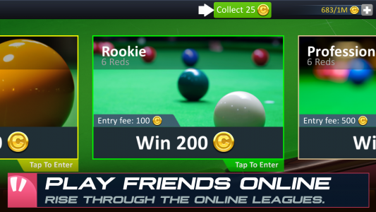 اسکرین شات بازی Snooker Stars - 3D Online Spor 6