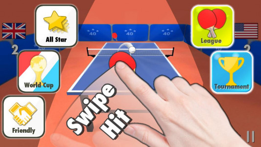 اسکرین شات بازی Table Tennis 3D 1