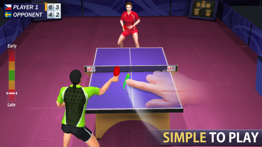 اسکرین شات بازی Table Tennis 1