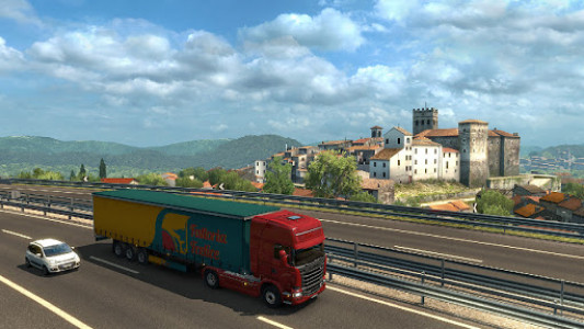 اسکرین شات بازی Euro Truck Simulator 2021 - New Truck Driving Game 2