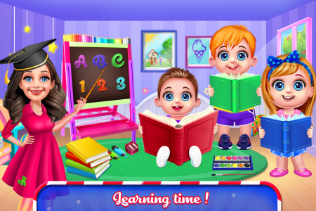 اسکرین شات 4 بازی Mommy Birth Triplet Chic Baby