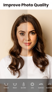 اسکرین شات برنامه Photo Editor for Girls 1