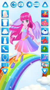 اسکرین شات 2 بازی Fairy Pony Dress Up Game