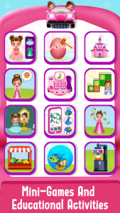 اسکرین شات بازی Baby Princess Car phone Toy 2