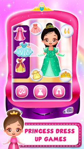 اسکرین شات بازی Musical Princess Car phone Toy 2