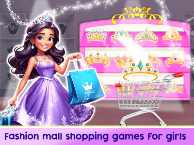 اسکرین شات بازی Rich Dolls Shopping Girl Games 2