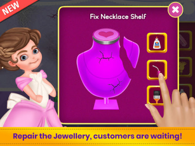 اسکرین شات بازی Pink Princess Grocery Market Cash Register 7