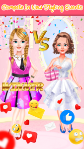 اسکرین شات 1 بازی Girls Fashion Dress up Contest
