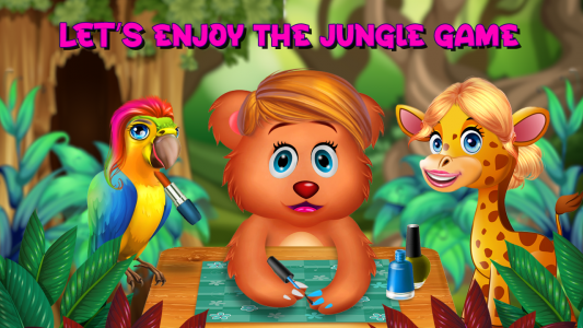 اسکرین شات 4 بازی Animals Hair styles Girls Game