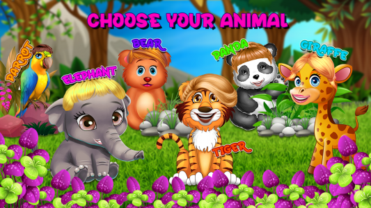 اسکرین شات 5 بازی Animals Hair styles Girls Game