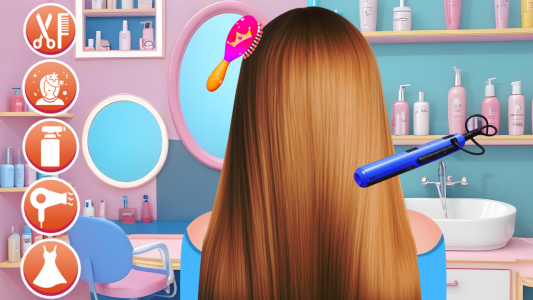 اسکرین شات 1 برنامه Little Princess Braided Hairs