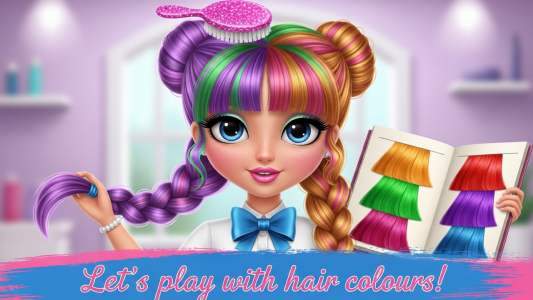 اسکرین شات 5 برنامه Princess Bella Braid hairstyle