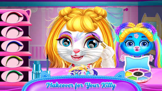 اسکرین شات برنامه Chic Baby kitty Cat Hair Salon 5