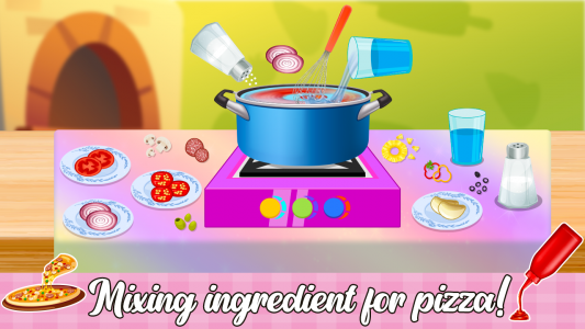 اسکرین شات بازی Pizza Maker -Kids Cooking Chef 6