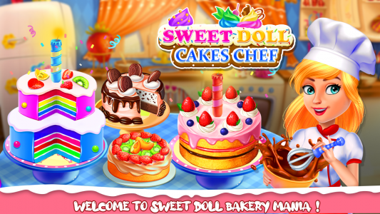 اسکرین شات 8 برنامه Cake Baking games for girls