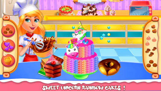 اسکرین شات برنامه Cake Baking games for girls 4