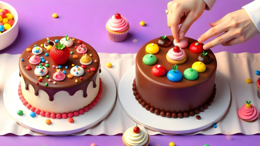 اسکرین شات 2 برنامه Cake Baking games for girls