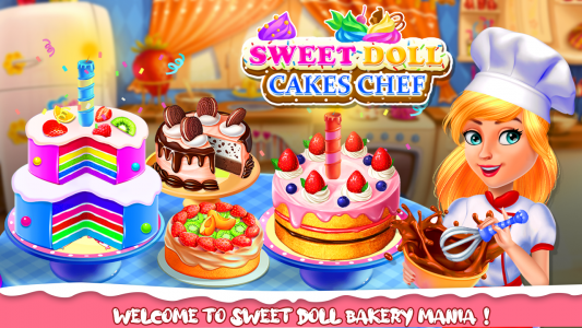 اسکرین شات برنامه Cake Baking games for girls 7