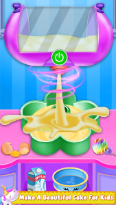 اسکرین شات 4 بازی Unicorn Cake Maker-Bakery Game