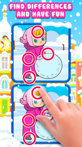 اسکرین شات بازی Spot 5 Differences Girls Games 5