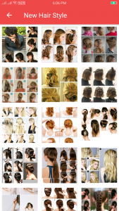اسکرین شات 5 برنامه Girls Hairstyle Step by Step