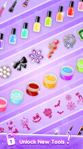 اسکرین شات 6 بازی Girls Nail Salon - Nail Games