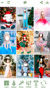 اسکرین شات برنامه Christmas photo editor 3