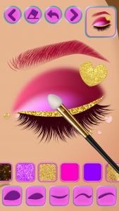 اسکرین شات 3 بازی DIY Makeup Games for Girls