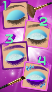 اسکرین شات بازی Eye makeup for girls 4