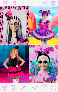 اسکرین شات 6 برنامه Doll Photo Frame Photo Editor