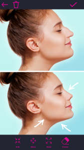 اسکرین شات 3 برنامه Rhinoplasty & Lips Editor