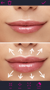 اسکرین شات 2 برنامه Rhinoplasty & Lips Editor