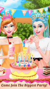 اسکرین شات بازی Birthday Party Beauty Salon+ 3