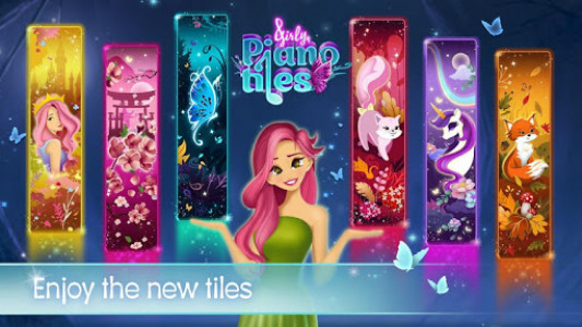 اسکرین شات بازی Girly Piano Tiles: Magic Mix Tiles Music Game 7